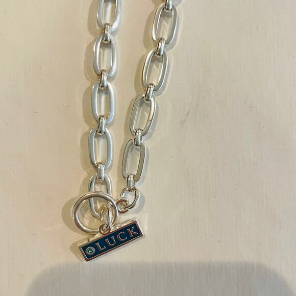 Alex and Ani 'Luck' Charm Toggle Necklace, silver - Picture 14 of 16